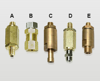 Water check valves